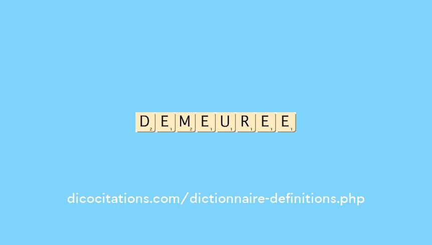 demeuree demeuree