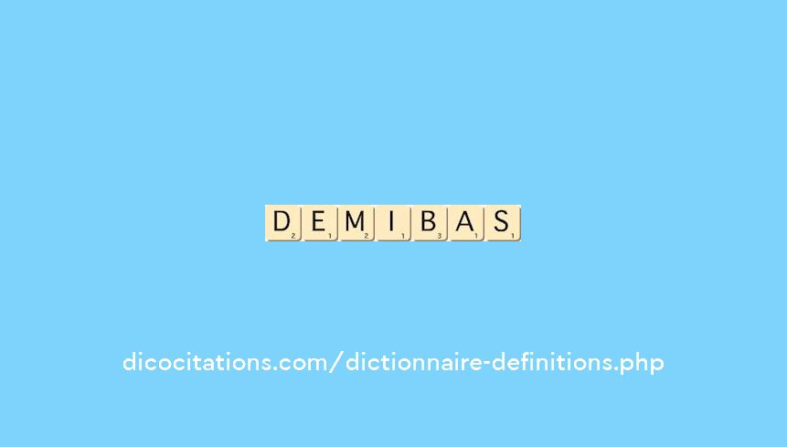 demi-bas demi-bas