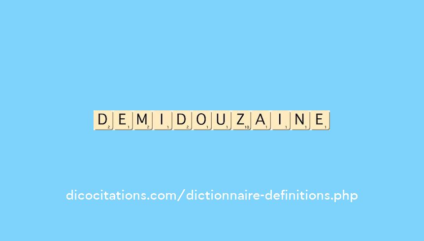 demi-douzaine demi-douzaine