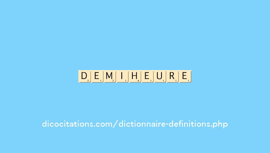 demi-heure