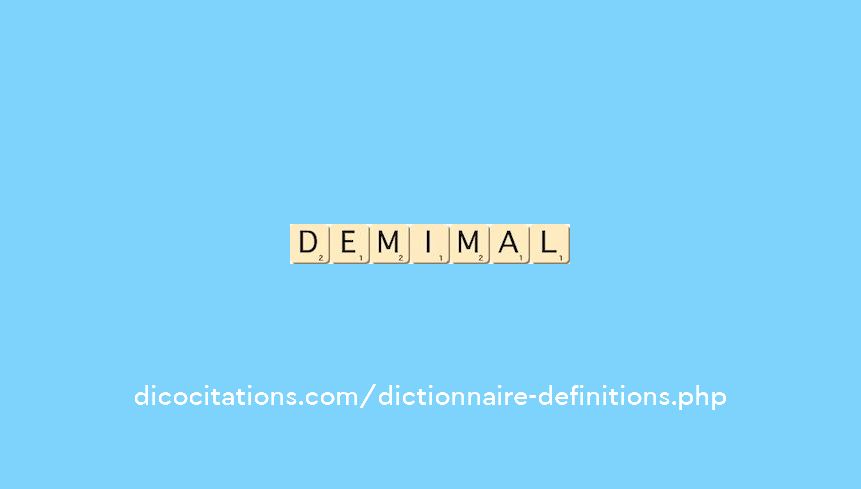 demi-mal demi-mal