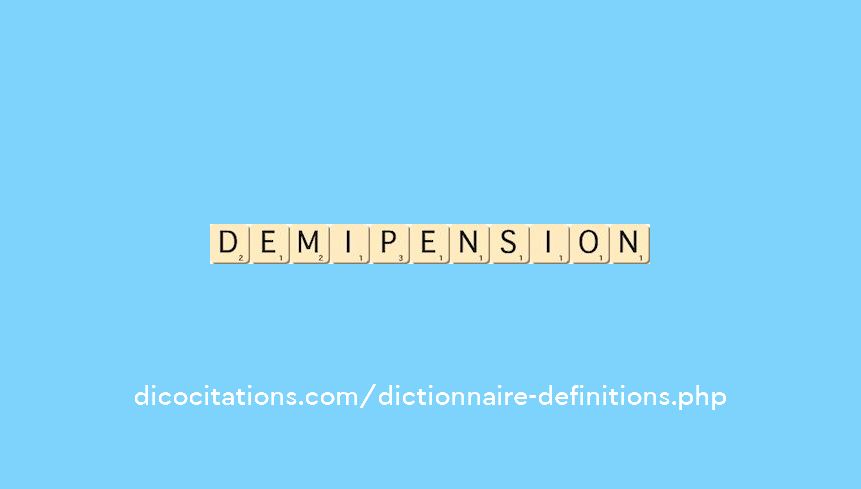 demi-pension