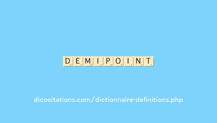 demi-point demi-point