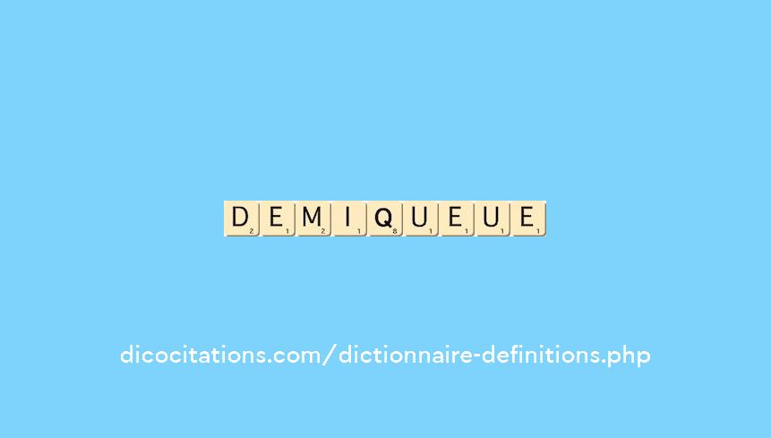 demi-queue demi-queue