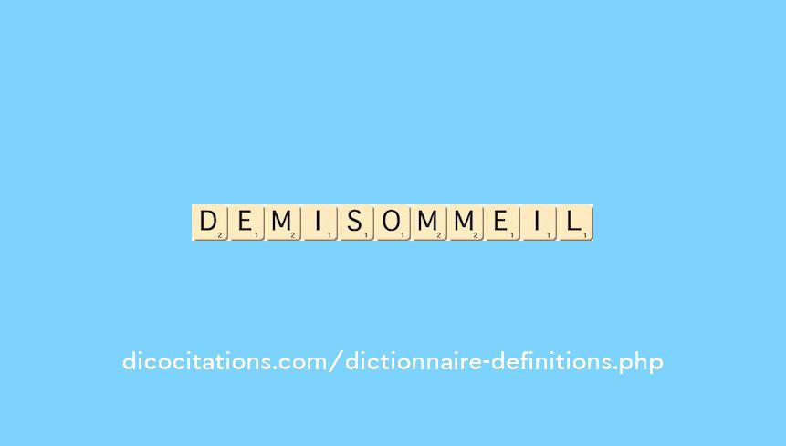 demi-sommeil