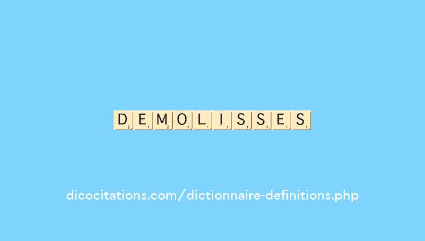 demolisses demolisses
