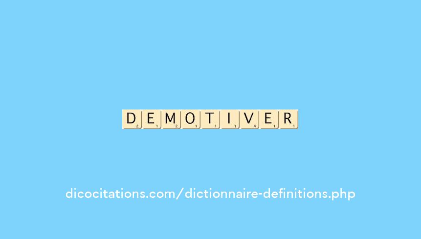 demotiver demotiver