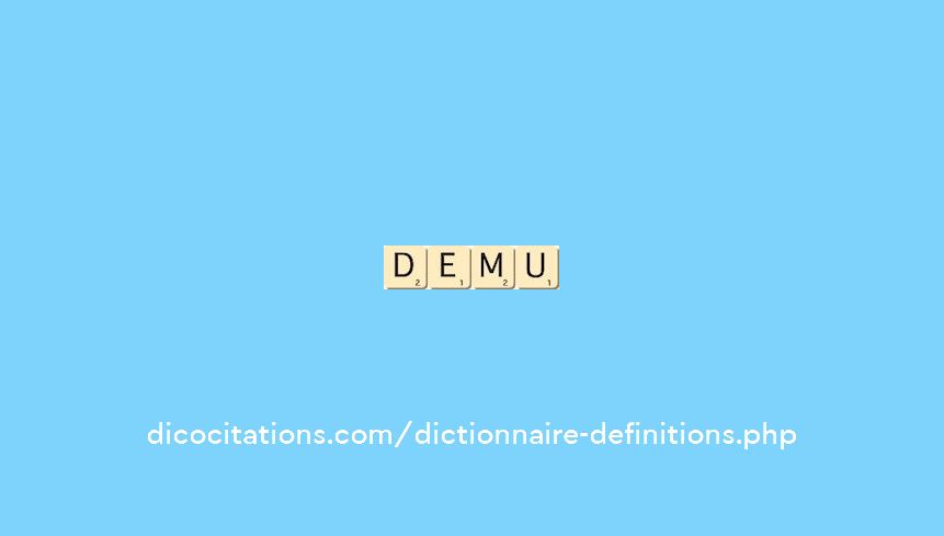 demu