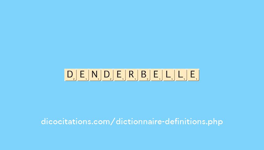 denderbelle denderbelle