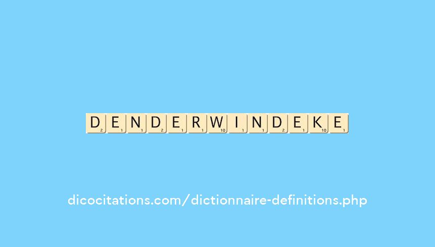 denderwindeke denderwindeke