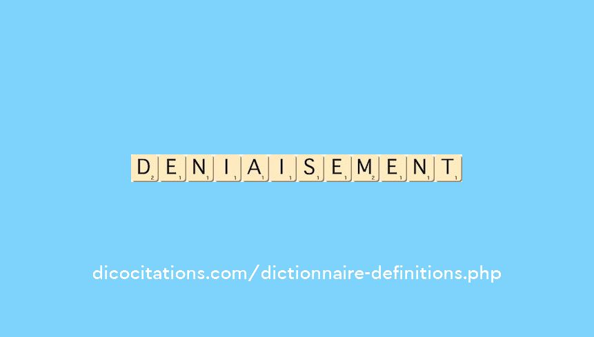 deniaisement
