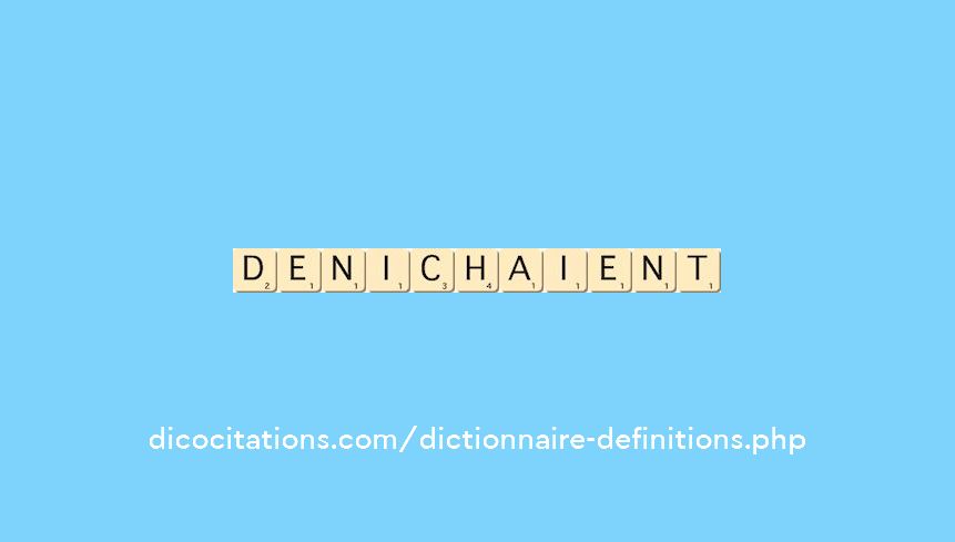 denichaient denichaient
