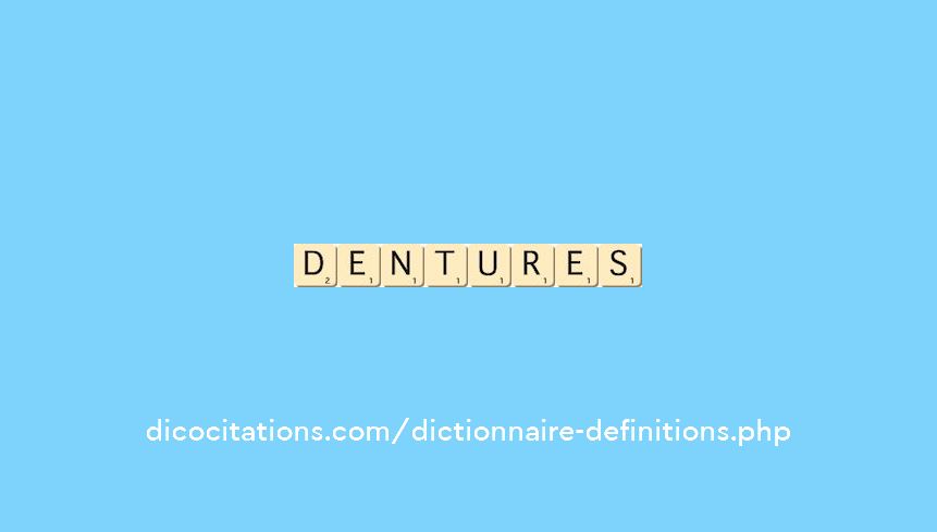 dentures dentures