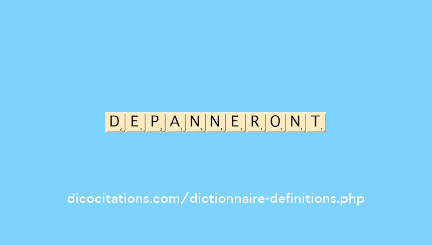 depanneront depanneront