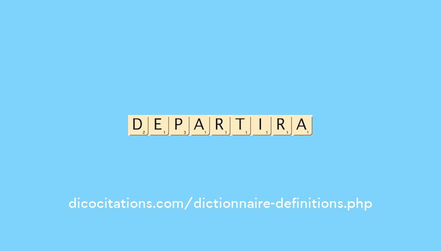departira departira