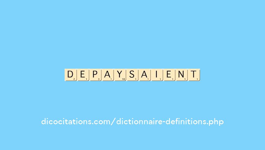 depaysaient depaysaient