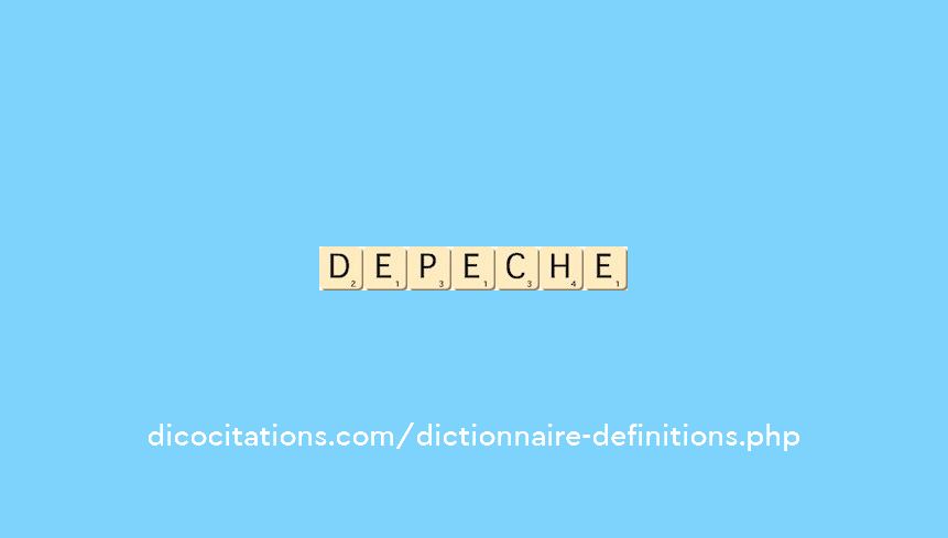 depeche