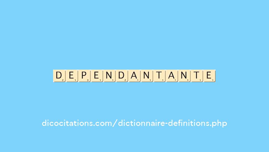 dependant--ante