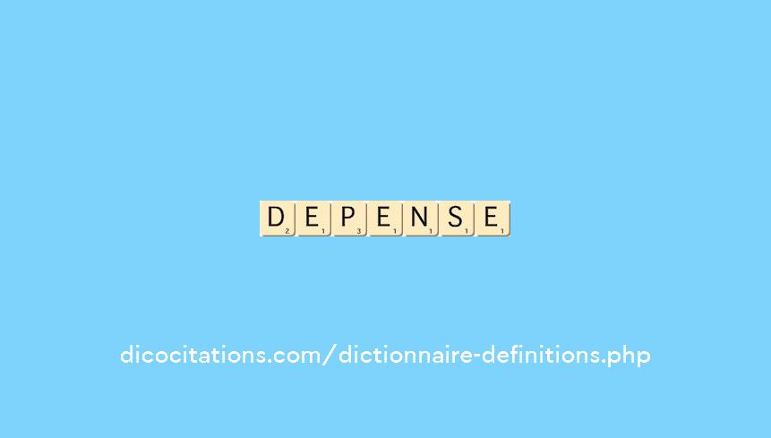 depense depense