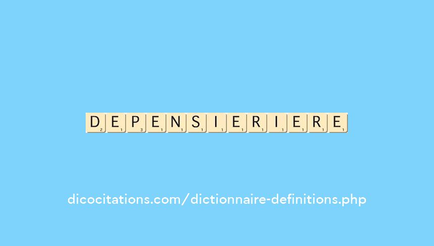 depensier--iere