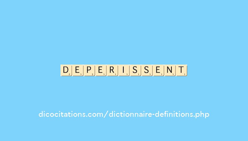 deperissent deperissent