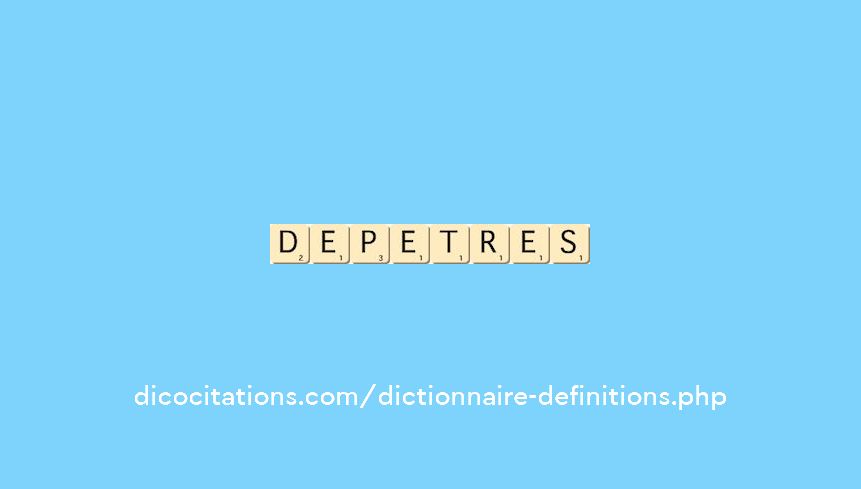 depetres depetres