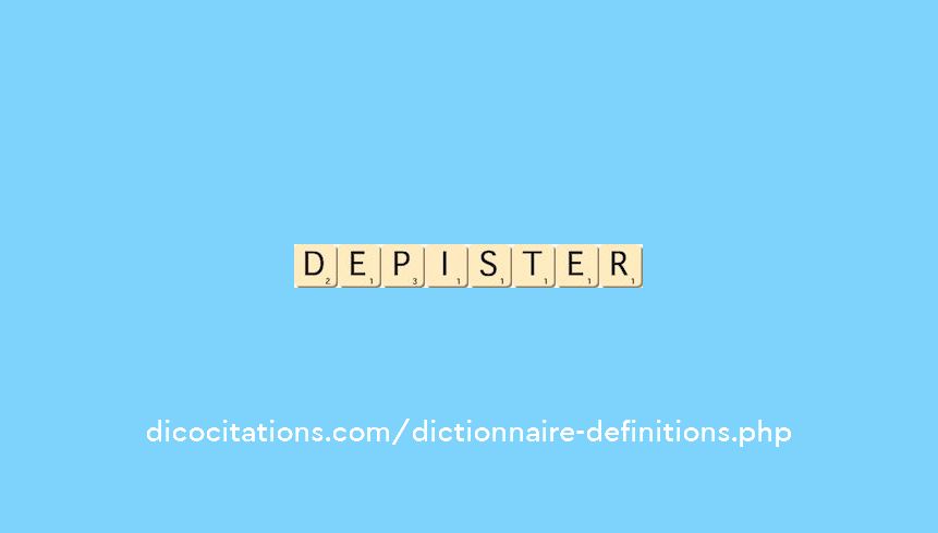 depister depister