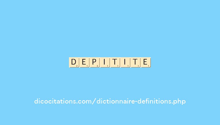depit--ite