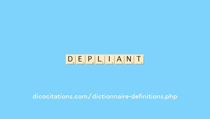 depliant