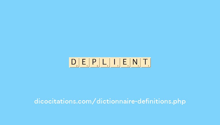 deplient deplient