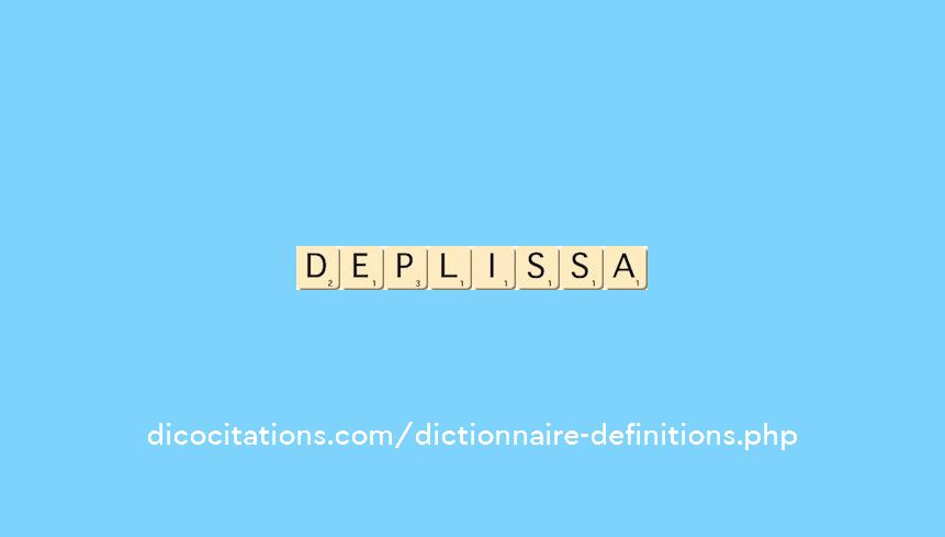 deplissa deplissa