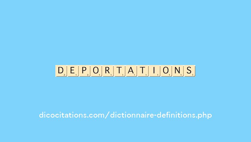 deportations