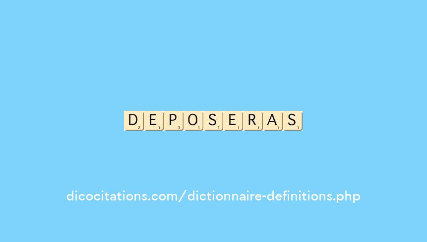 deposeras deposeras