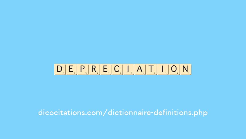 depreciation