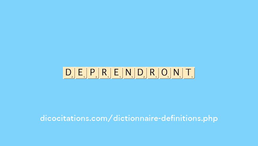 deprendront deprendront