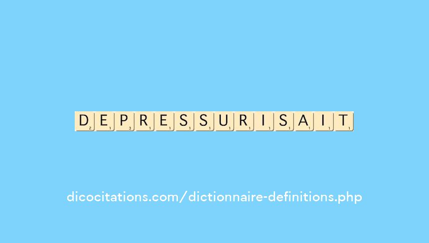 depressurisait