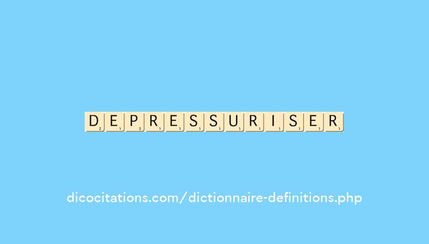 depressuriser