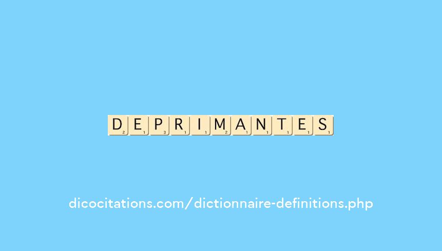deprimantes deprimantes
