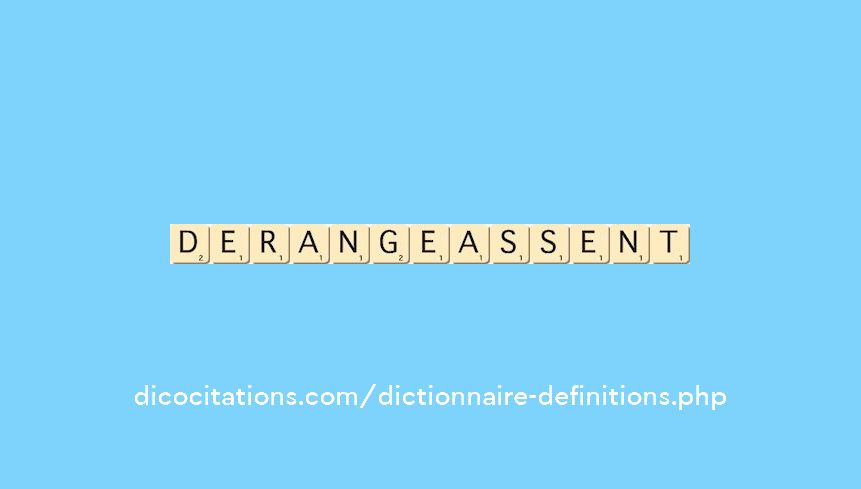 derangeassent derangeassent