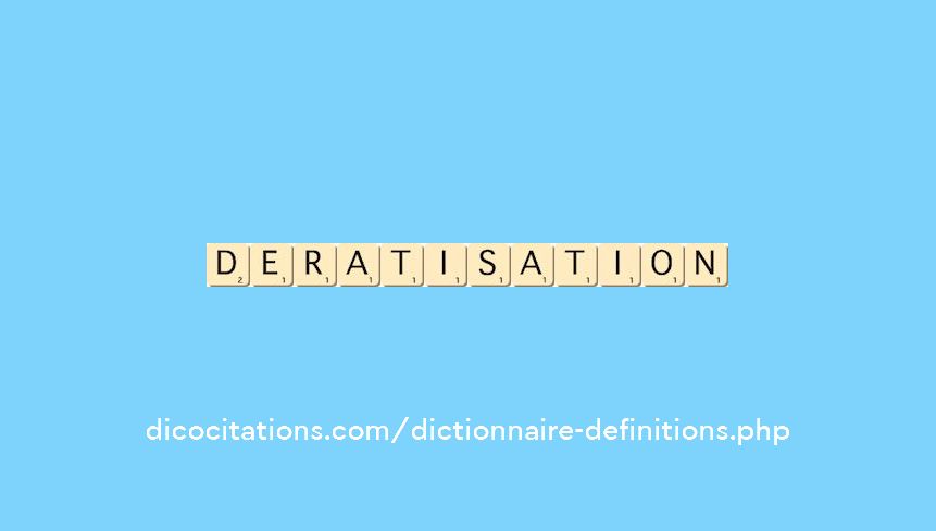 deratisation