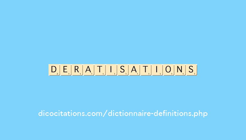 deratisations deratisations