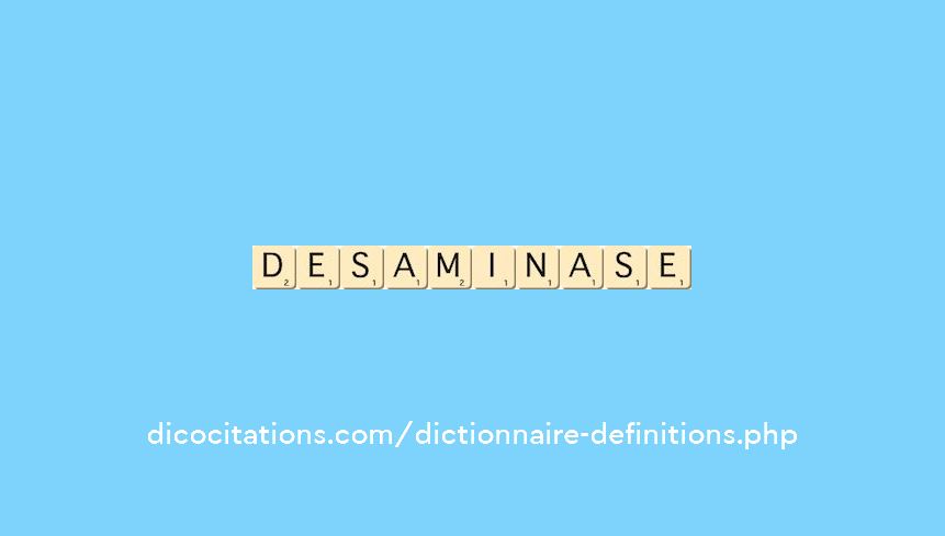 desaminase desaminase