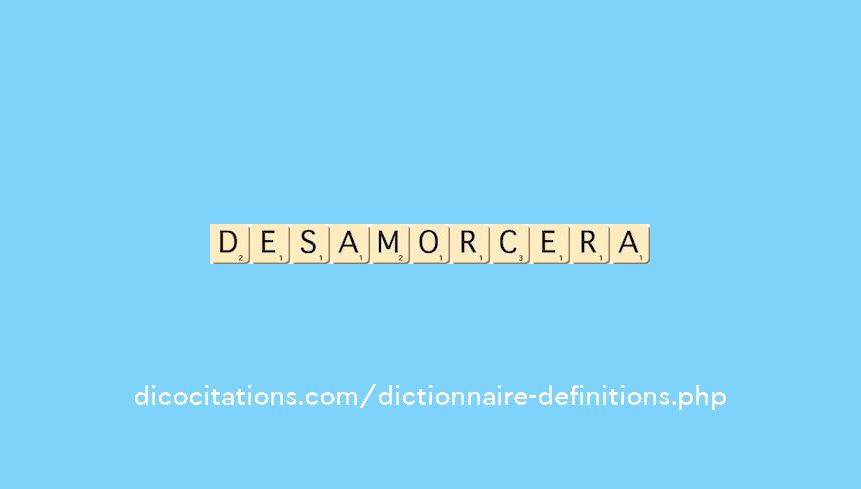 desamorcera desamorcera