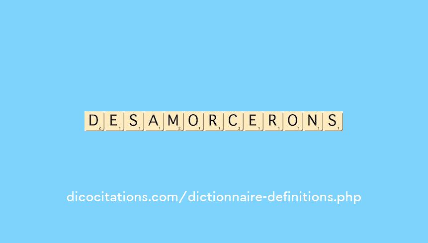 desamorcerons desamorcerons