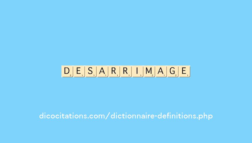 desarrimage