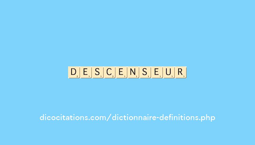 descenseur