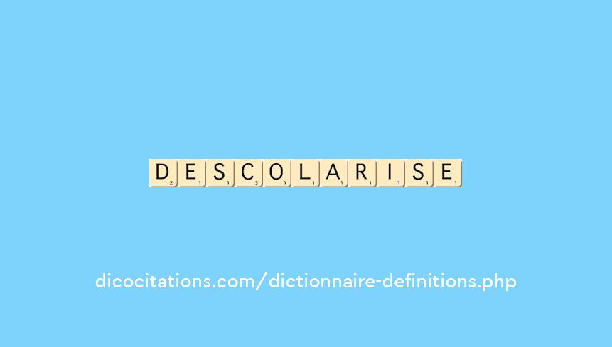 descolarise