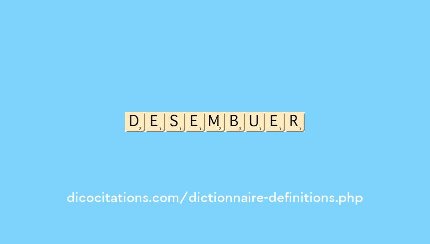 desembuer desembuer