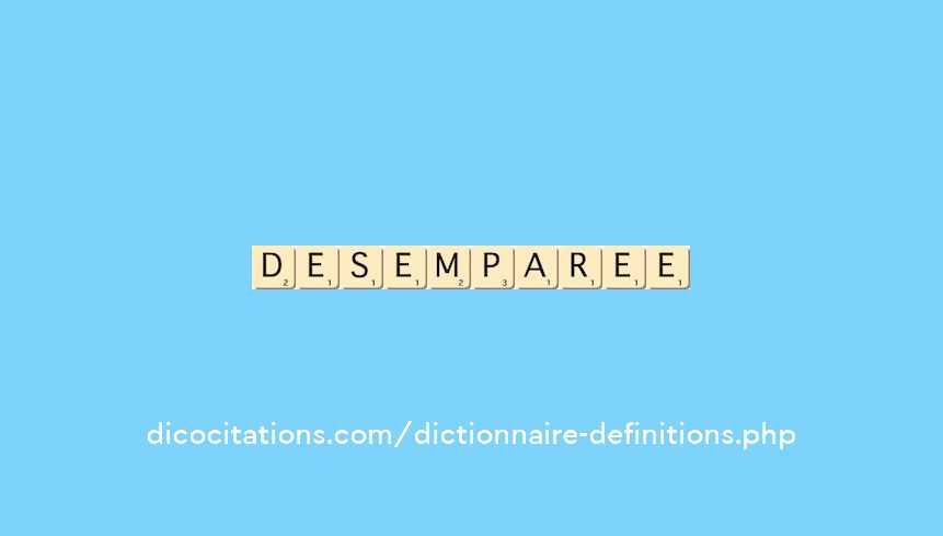 desemparee desemparee