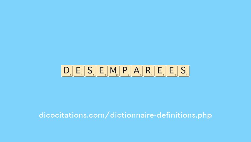 desemparees desemparees